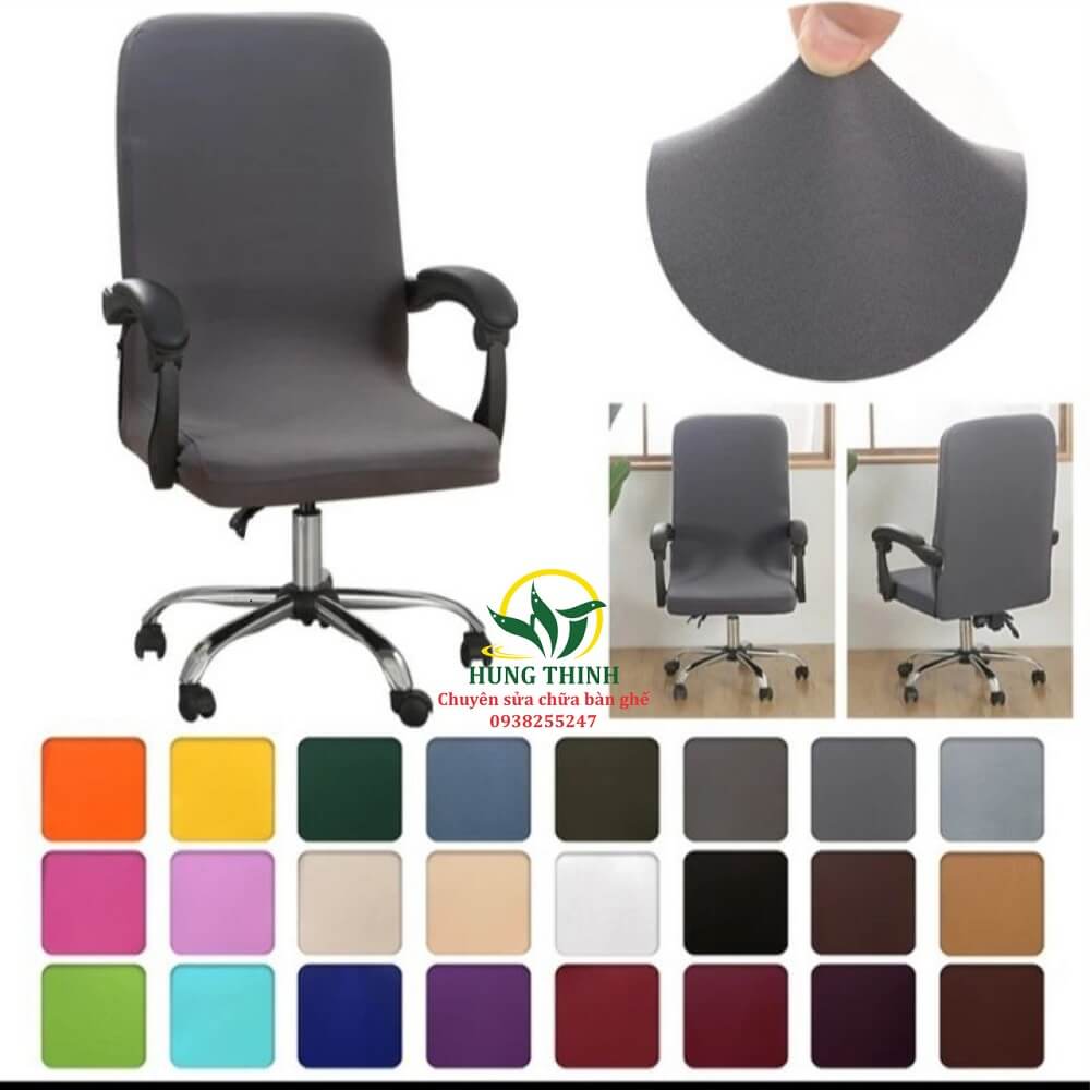 Bọc lại các loại ghế xoay văn phòng